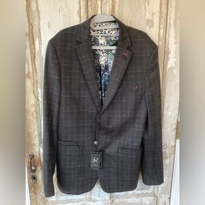 Au Noir Blazer - 42R Peck Brown - NWT!